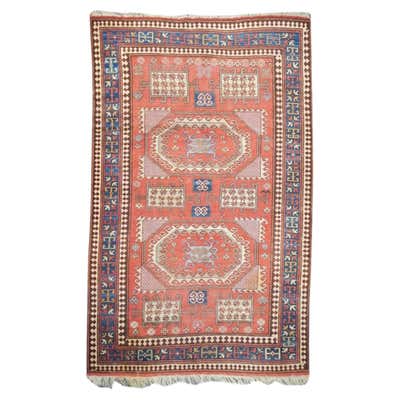 Antique Tribal Ghashghai Rug 5'5'' x 8'6'' For Sale at 1stDibs