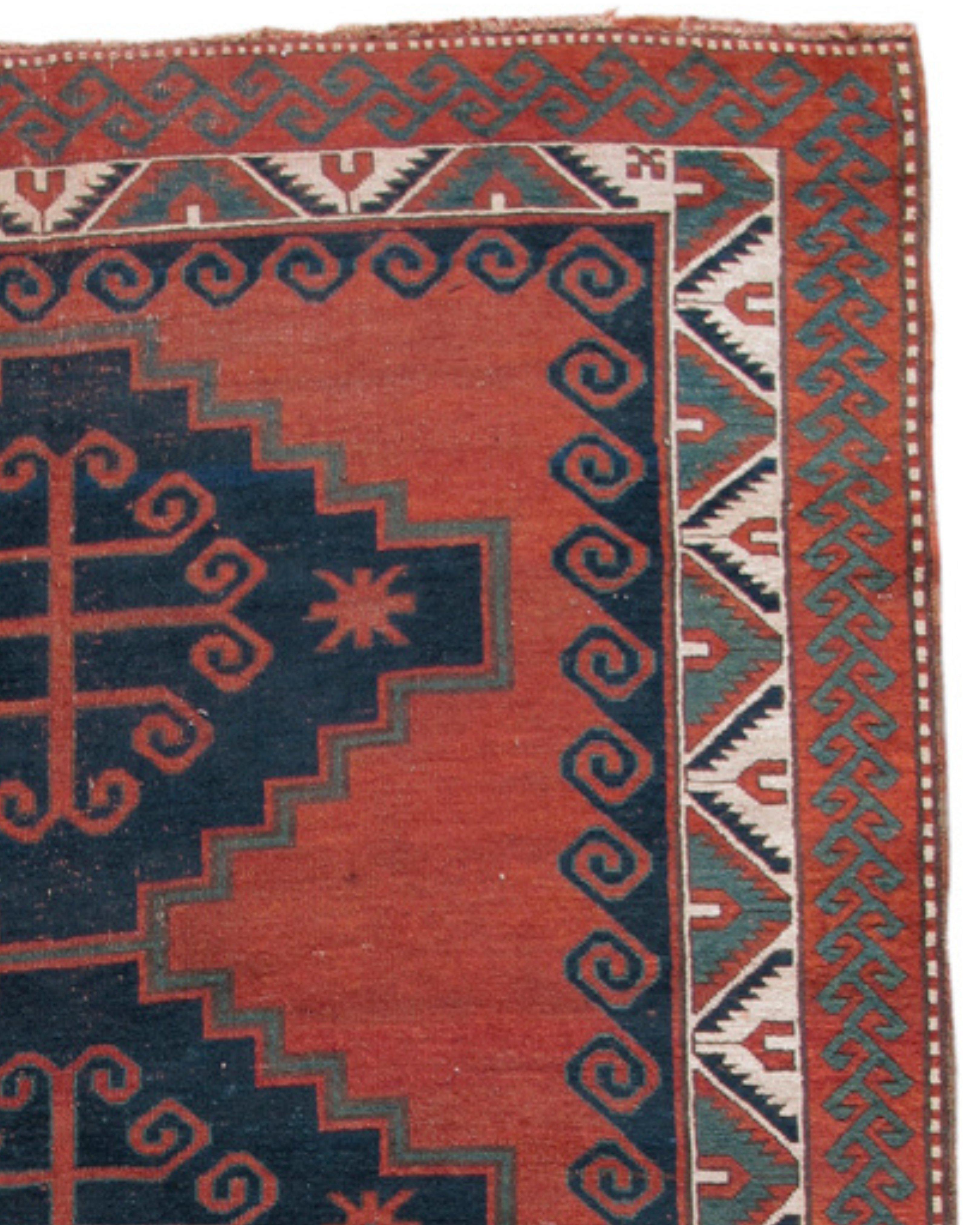 Antique Kazak Rug, c. 1900

Additional Information:
Dimensions: 5'6