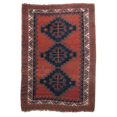 Tapis Kazak antique, c.C. 1900