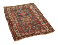 Antique Kazak Rug, Caucasus, Late 19th Century