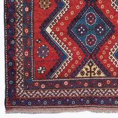 Antique Kazak Rug - Late 19th Century