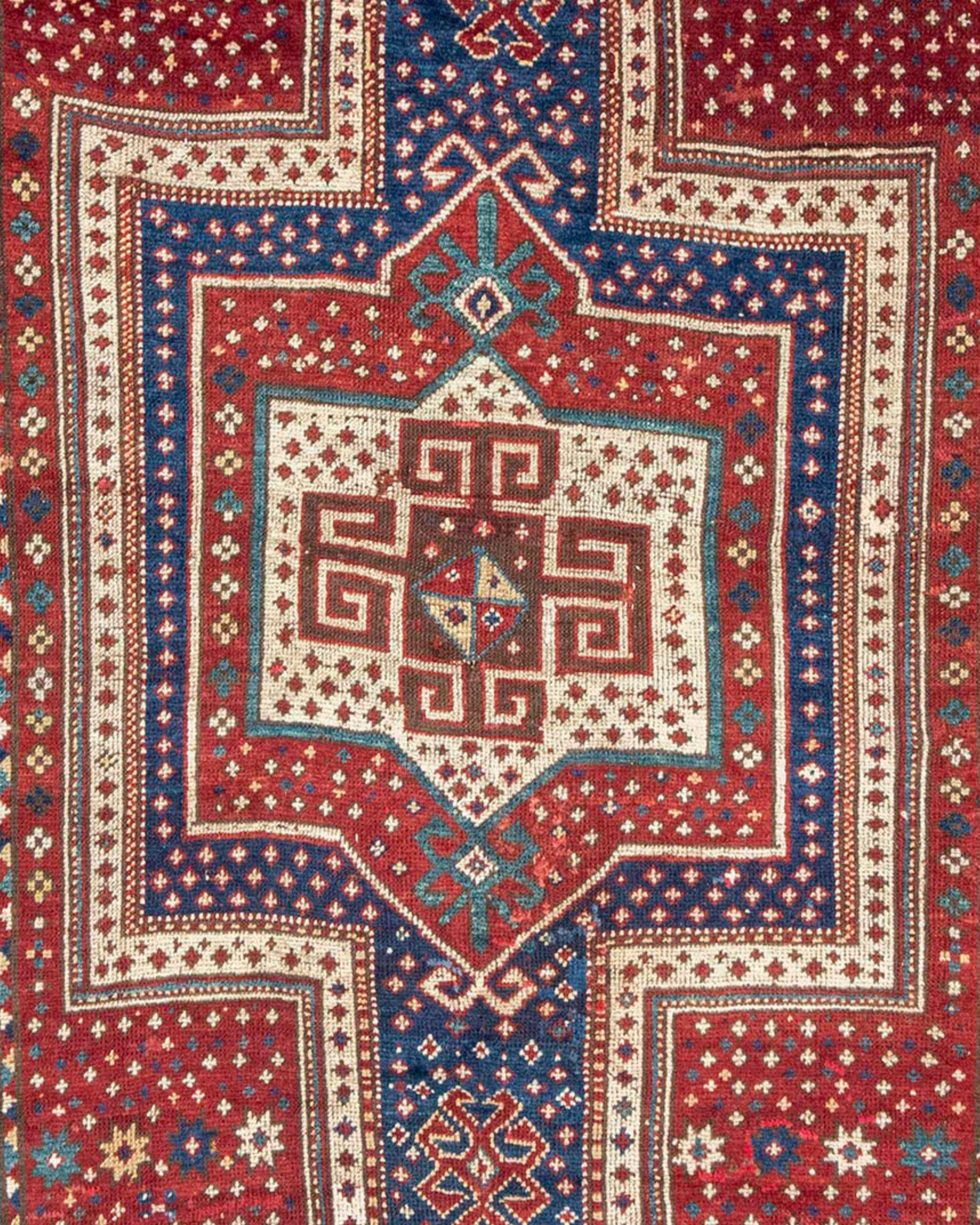 Antique Kazak Rug, Late 19th Century

Collection of Dr. and Mrs. William T. Price

Additional Information:
Dimensions: 5'2
