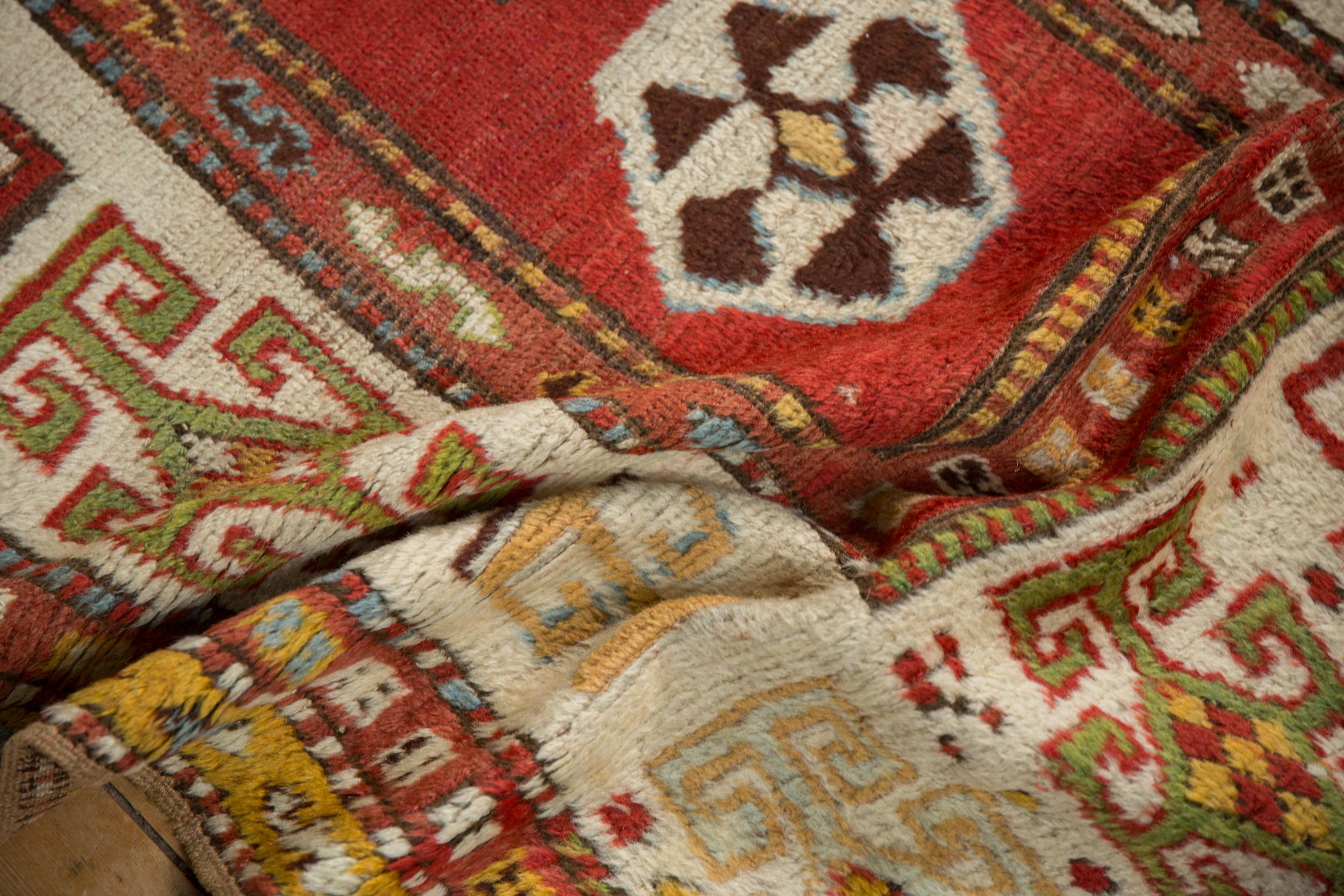 Antique Kazak Rug Runner For Sale 7