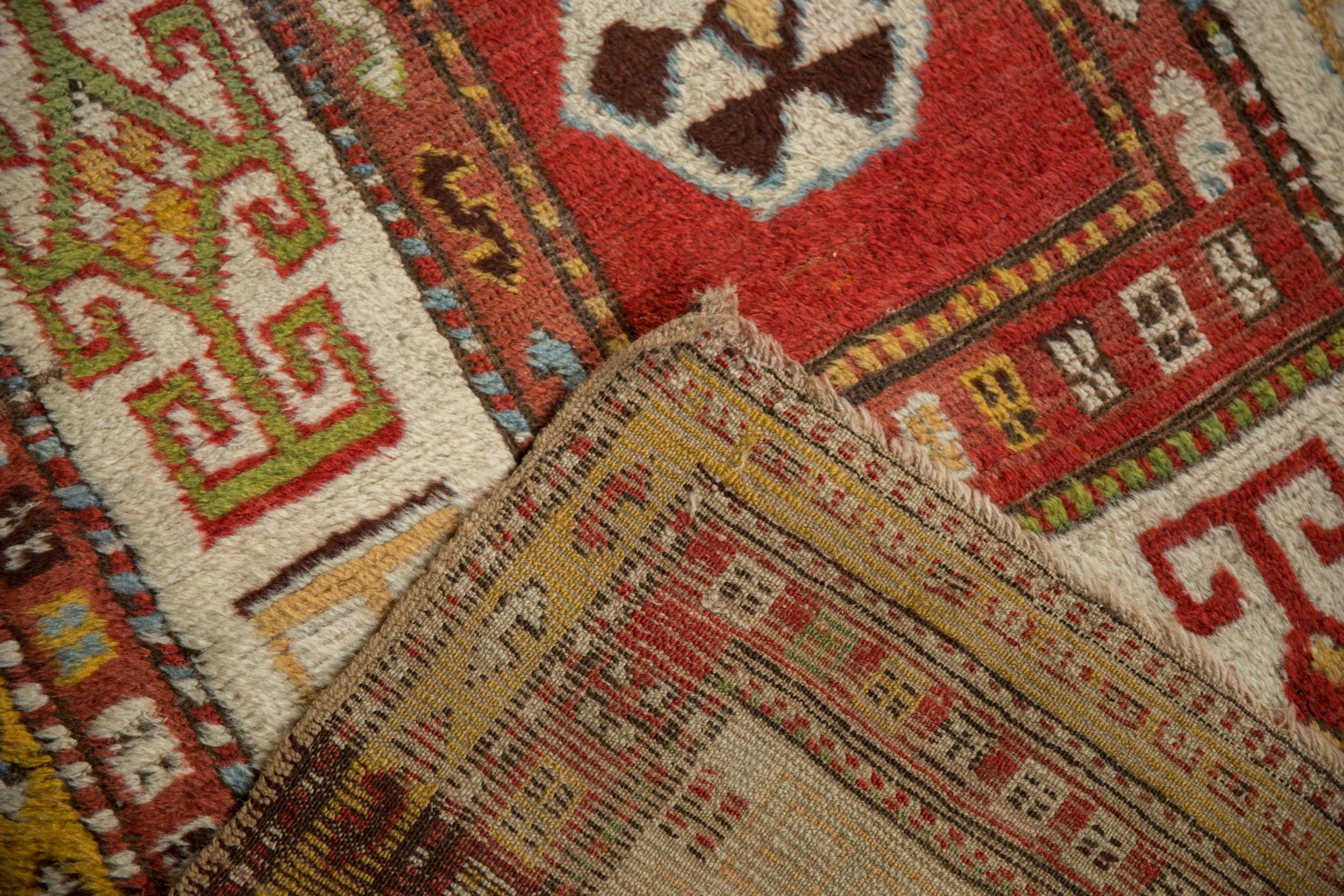 Antique Kazak Rug Runner For Sale 8