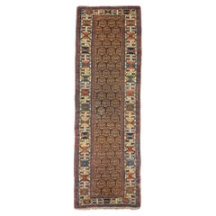 Traves de Mesa Kazak Antiguo 3'6'' x 10'9''