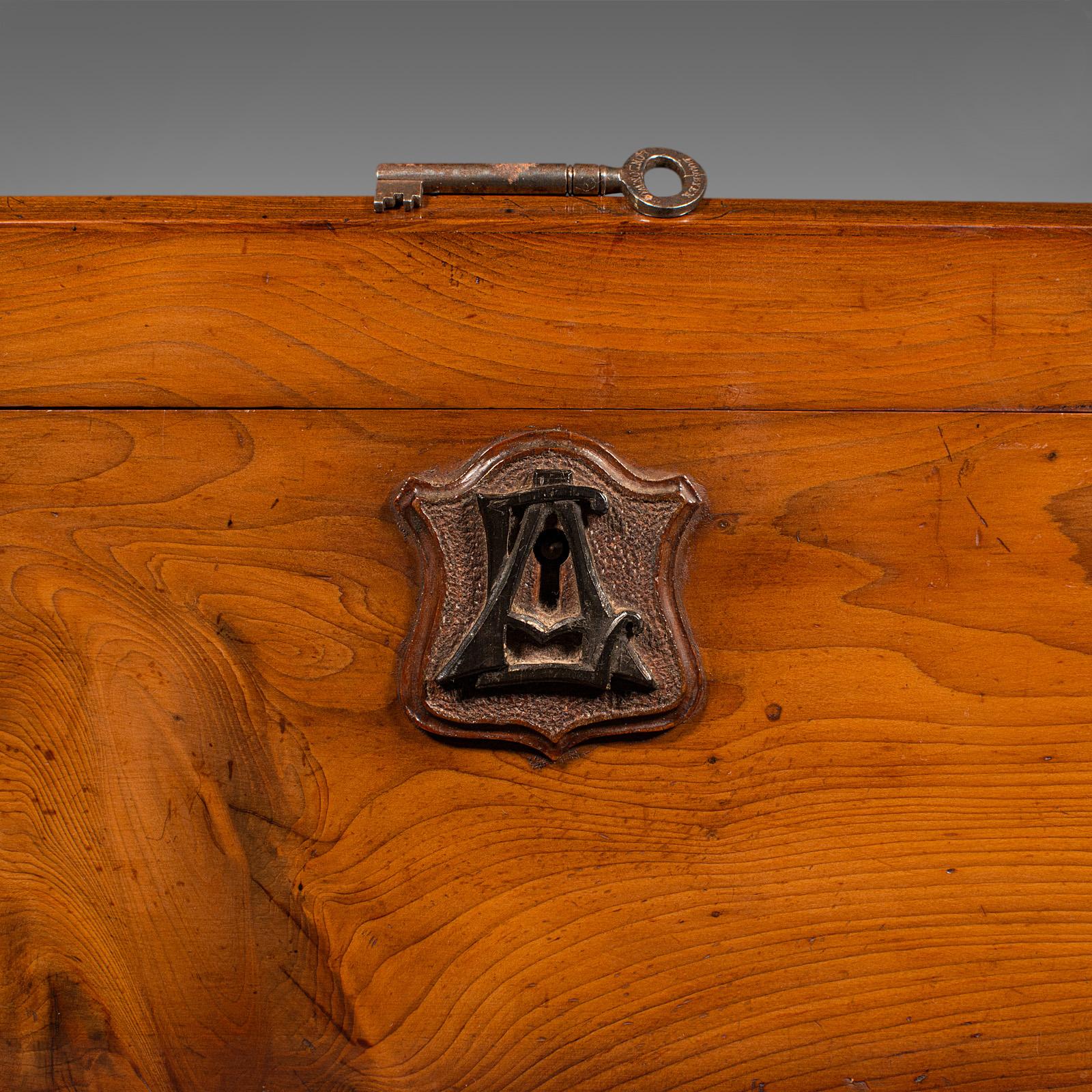 Antique Keepsake Box, Scottish, Sycamore, Work, Jewellery Case, Victorian, 1880 For Sale 7