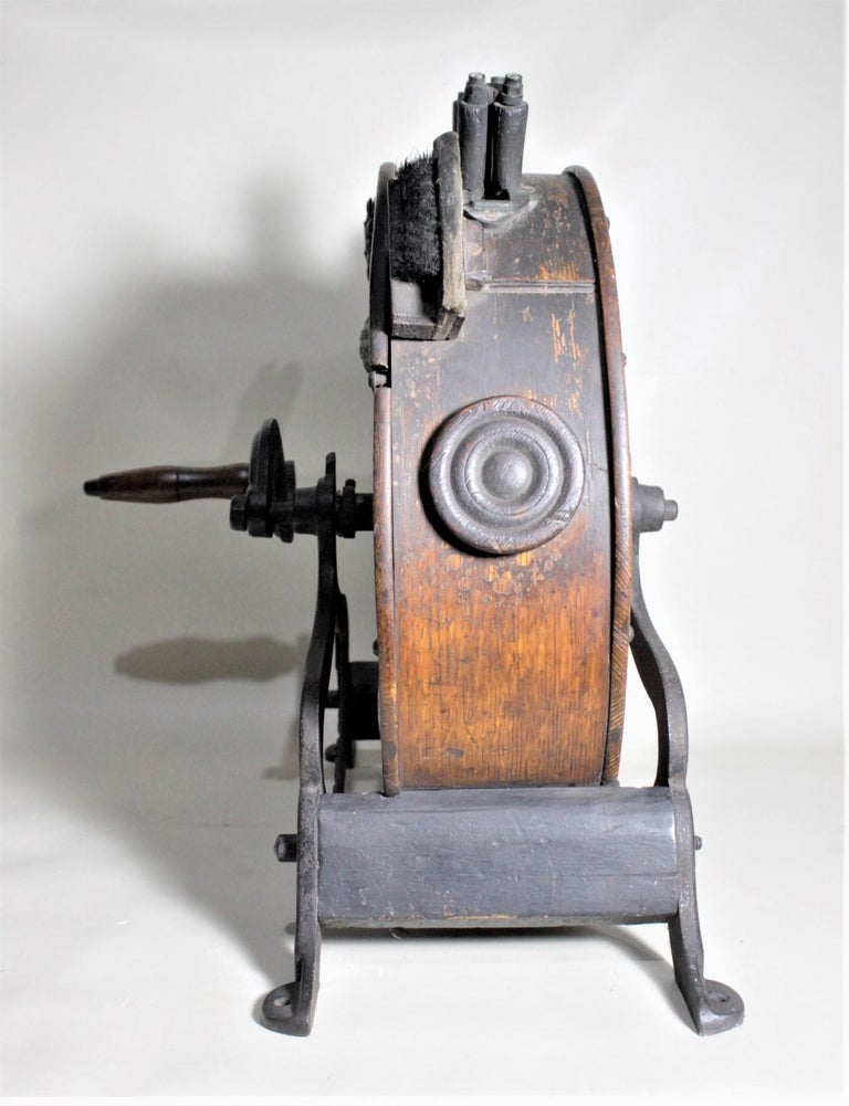 Antique Kent's Knife Cleaning, Polishing and Sharpening Wheel with