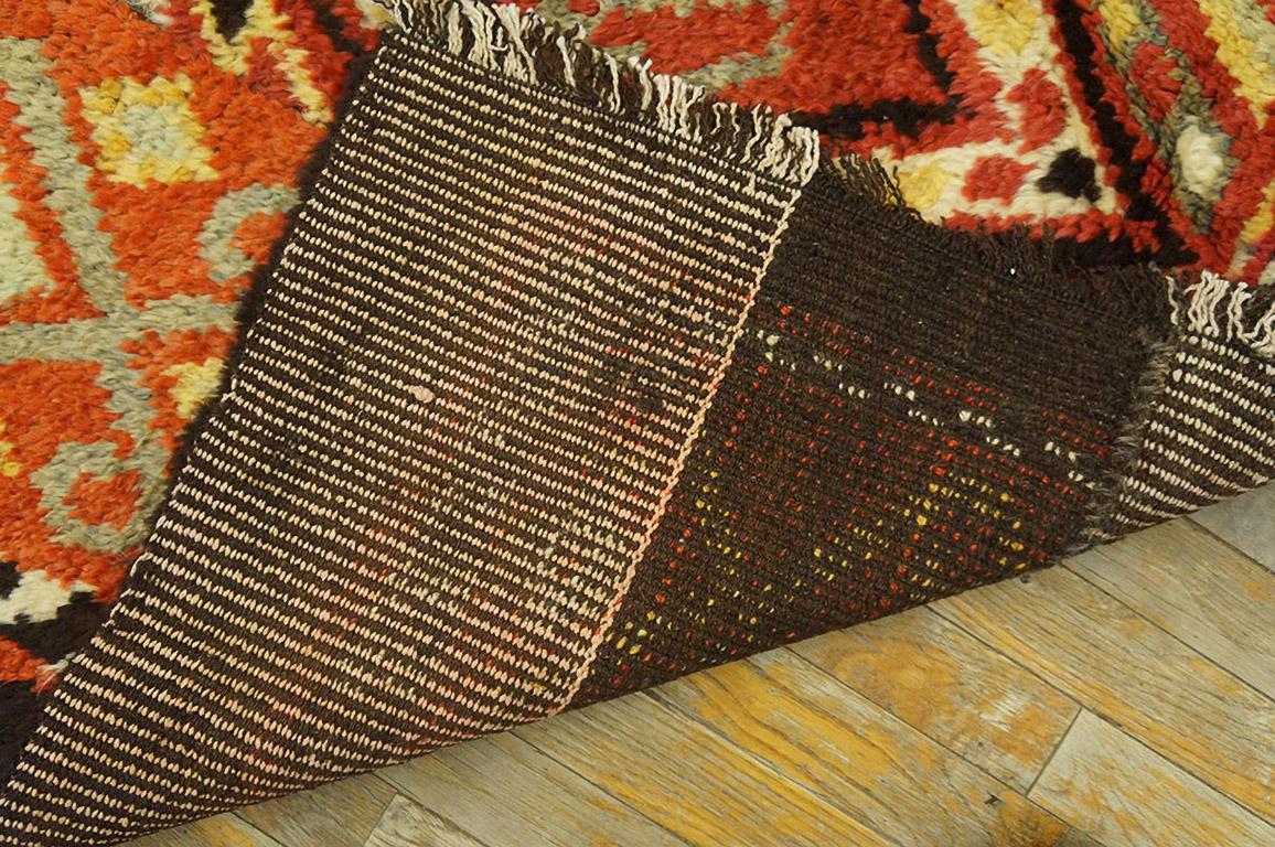 Wool Late 19th Century Uzbek Julkhir Carpet ( 5' 2
