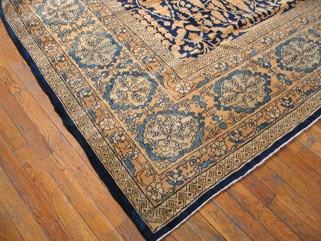 Kirman Early 20th Century Persian Kerman Lavar Carpet by OCM ( 16'4