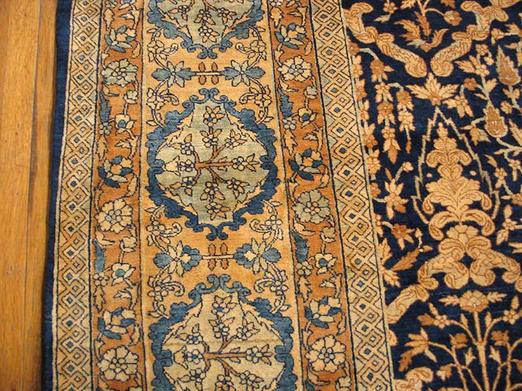 Wool Early 20th Century Persian Kerman Lavar Carpet by OCM ( 16'4