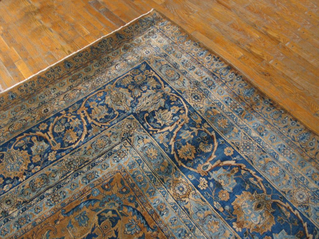 Early 20th Century Persian Kirman Lavar Carpet ( 16' x 27'6