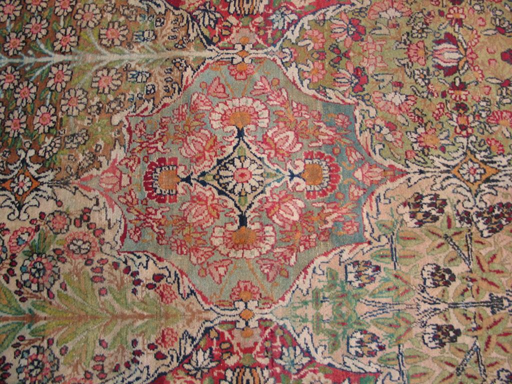 Persian Antique Kerman, Lavar Rug 8'4