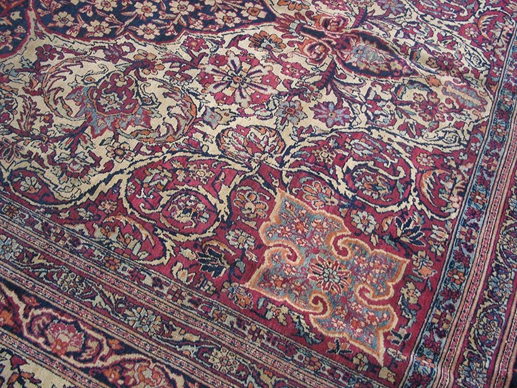 Persian Antique Kerman-Lavar Rug For Sale