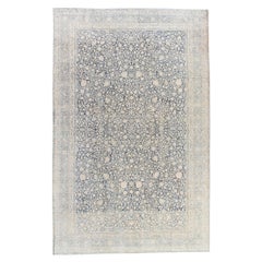 Antique Circa 1910 Persian Kerman Millefleur Wool Rug Hand Knotted 11' X 17'