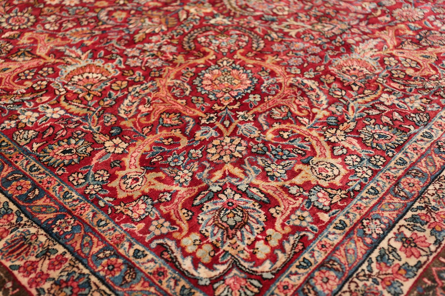 Antique Kerman Persian Rug. Size: 9 ft 9 in x 17 ft 3 in (2.97 m x 5.26 m) 2