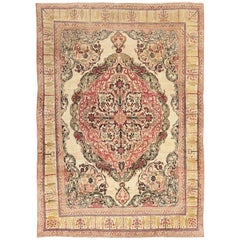 Nazmiyal Collection Antique Kerman Persian Rug. Size: 9 ft x 12 ft 4 in