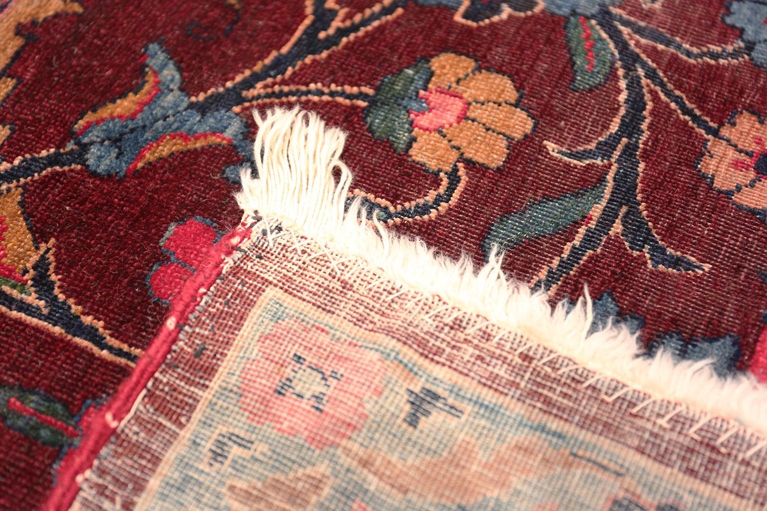 Antiker persischer Kerman-Teppich. Größe: 11 Fuß 8 Zoll x 21 Fuß 2 Zoll im Angebot 1