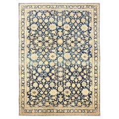 Tapis persan ancien de Kerman. Taille : 14 ft 8 in x 21 ft
