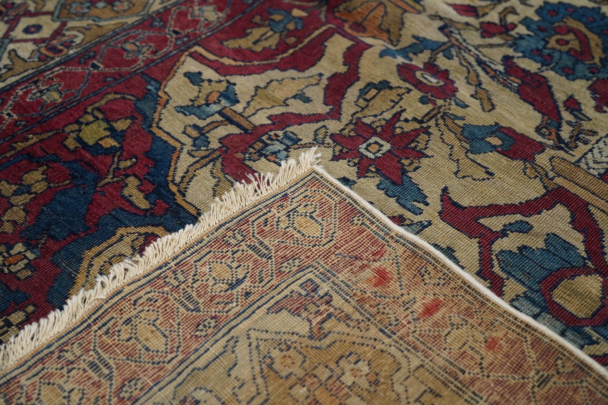 Antique Kerman Rug For Sale 2