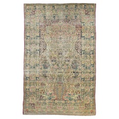 Tapis Kerman ancien de 4'3'' x 6'9'' cm