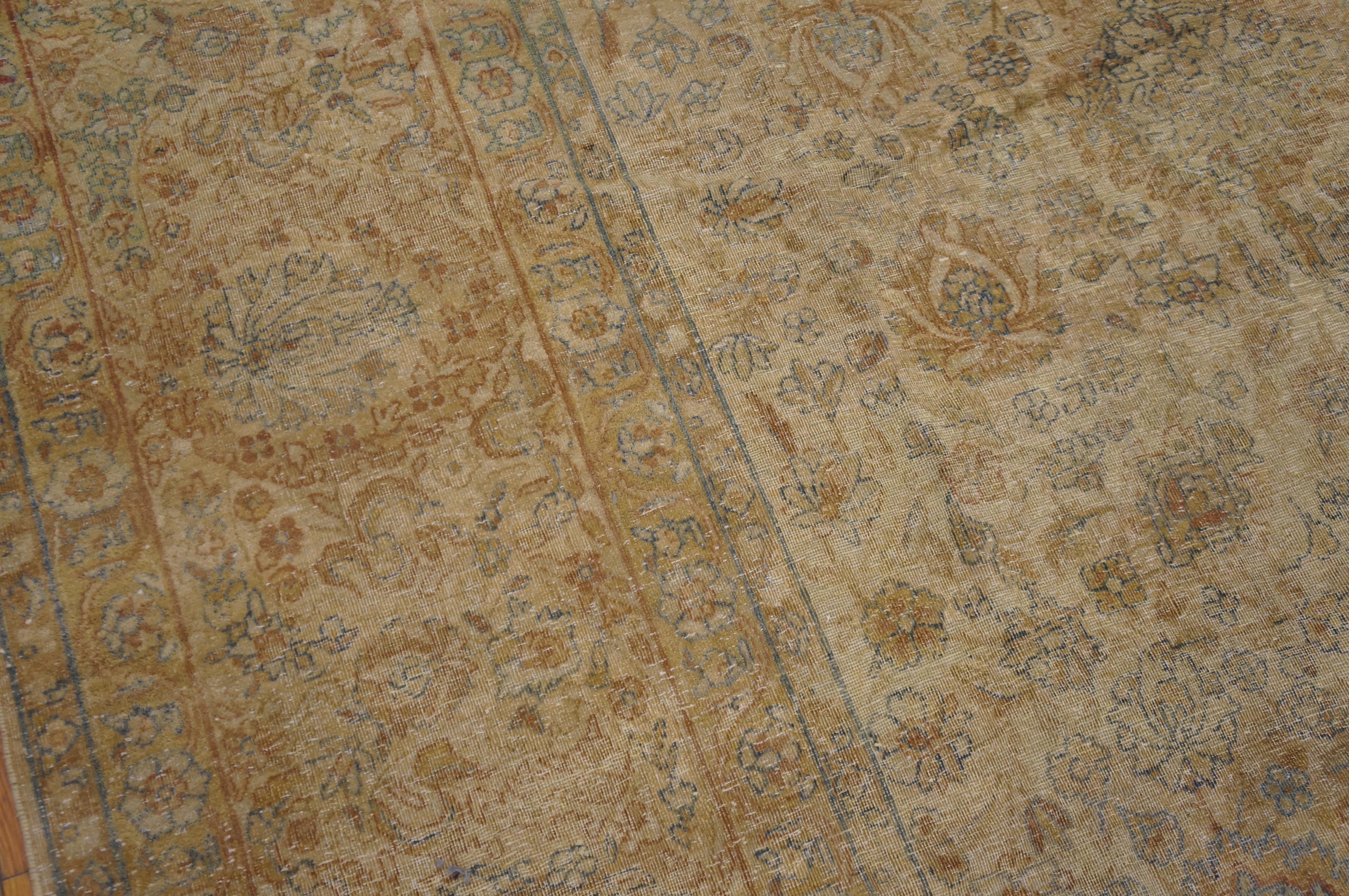 1930s Persian Kerman Carpet ( 9'3