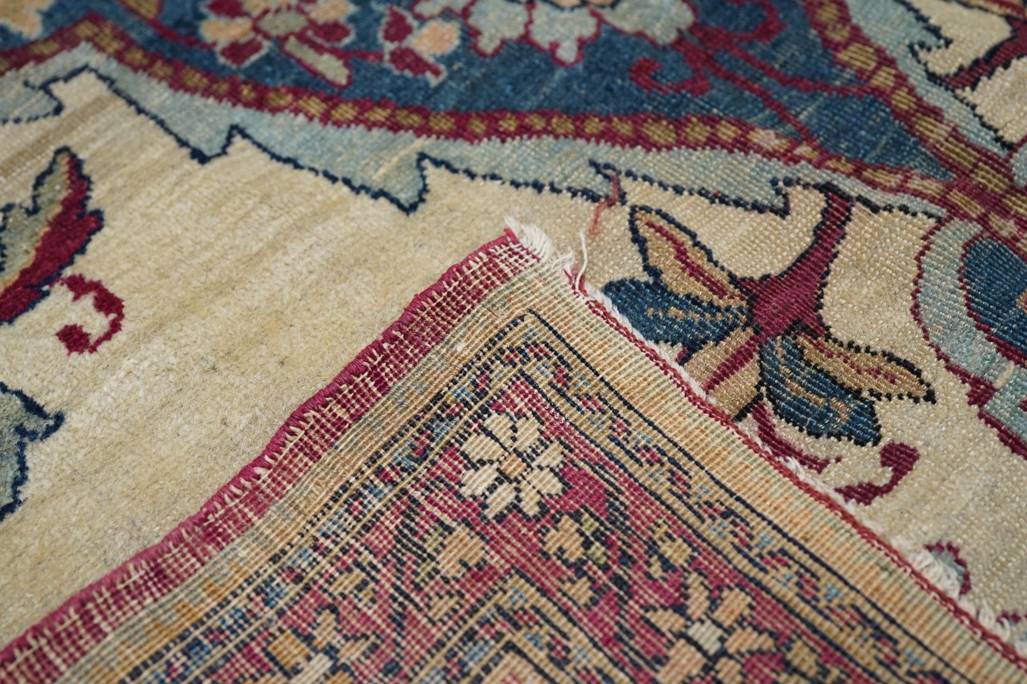 Antique Kerman Rug For Sale 6