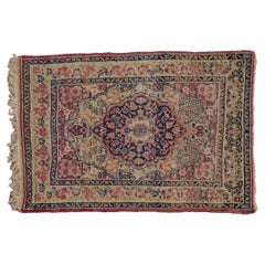 Antique Kerman Rug Mat