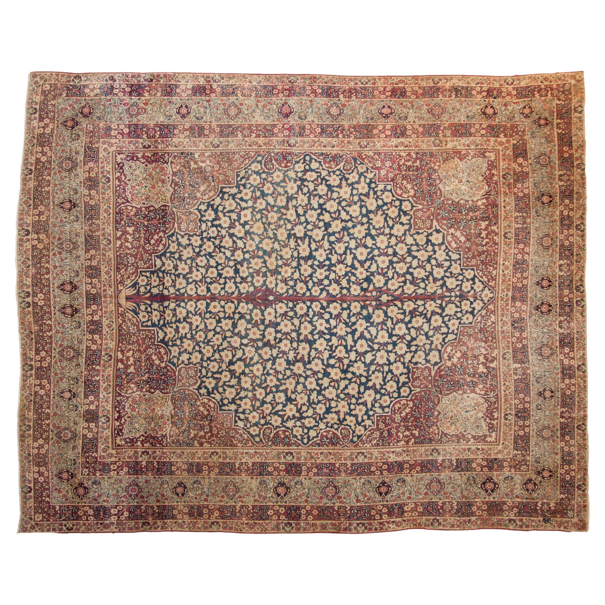 Antiker Kermanshah-Teppich im Angebot