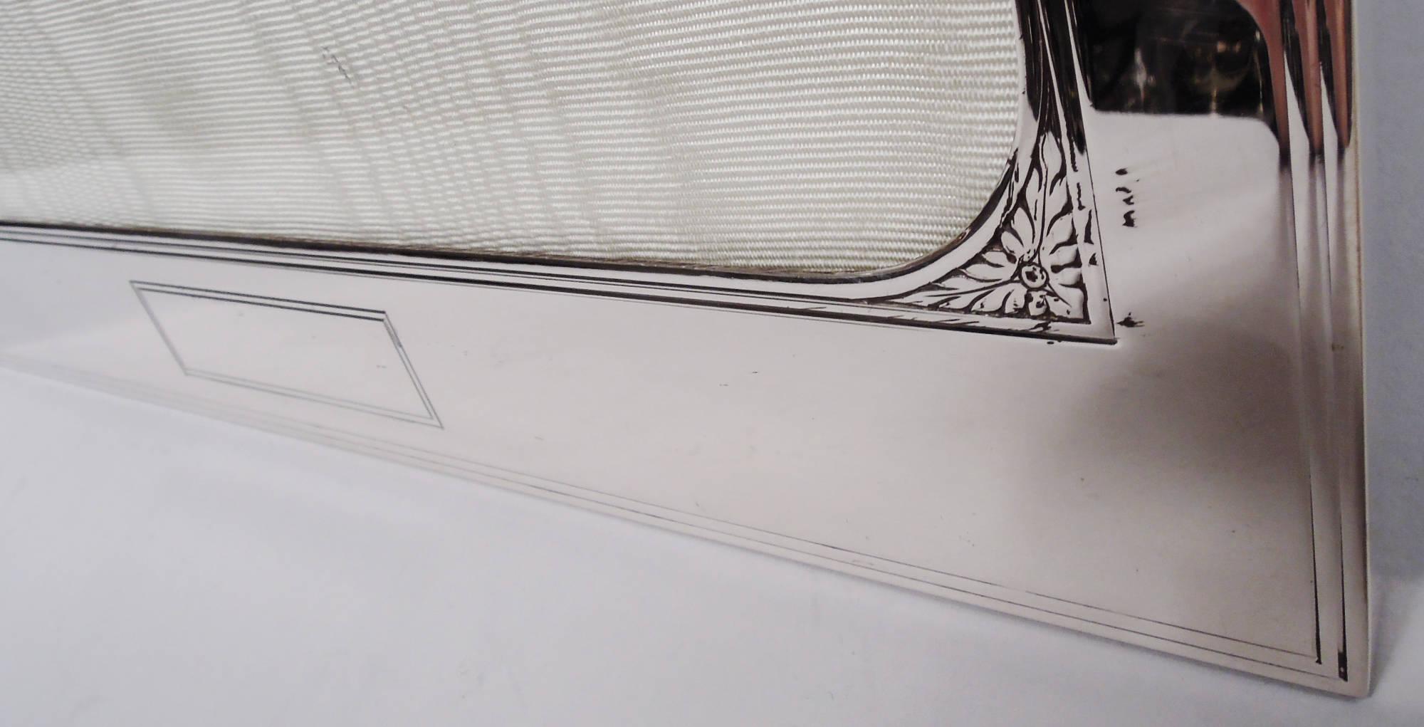 Américain Cadre moderne américain ancien Kerr en argent sterling en vente