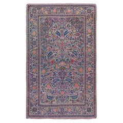 Antique Keshan Rug - Late 19th Century