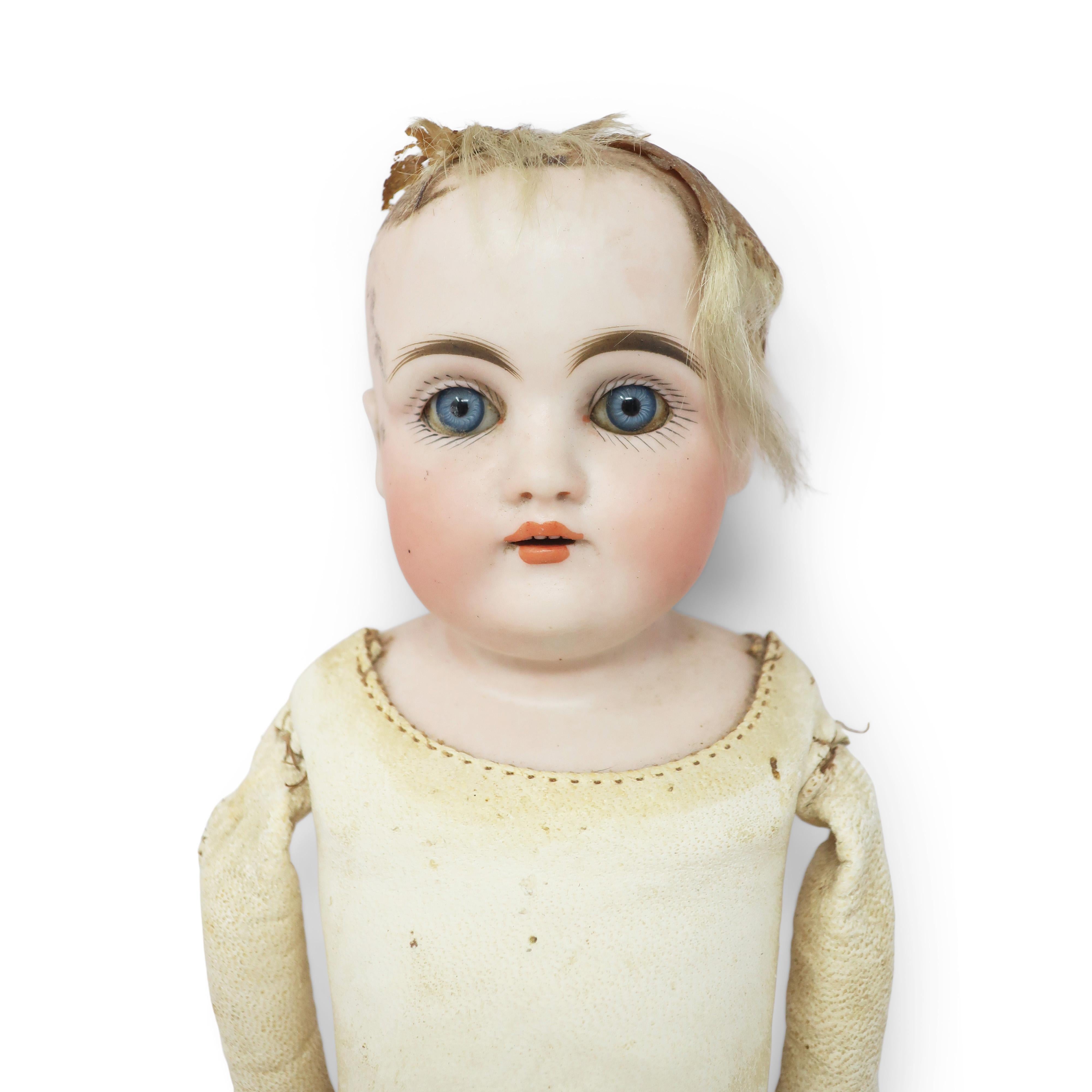 Antique Kestner DEP 154 Bisque Doll with Sleepy Eyes from Germany 4
