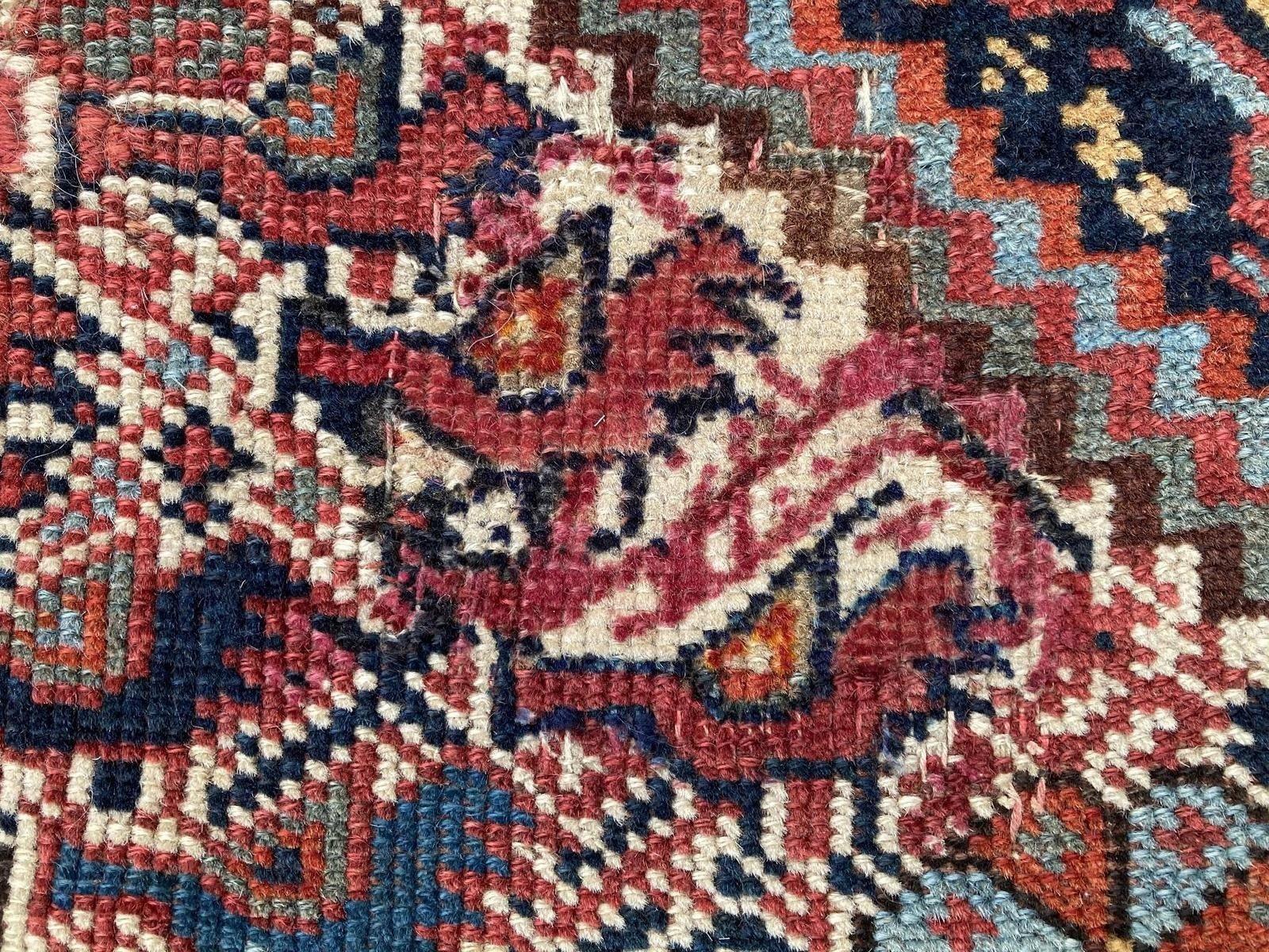 Tappeto antico Khamseh 1,78m X 1,45m in vendita 11