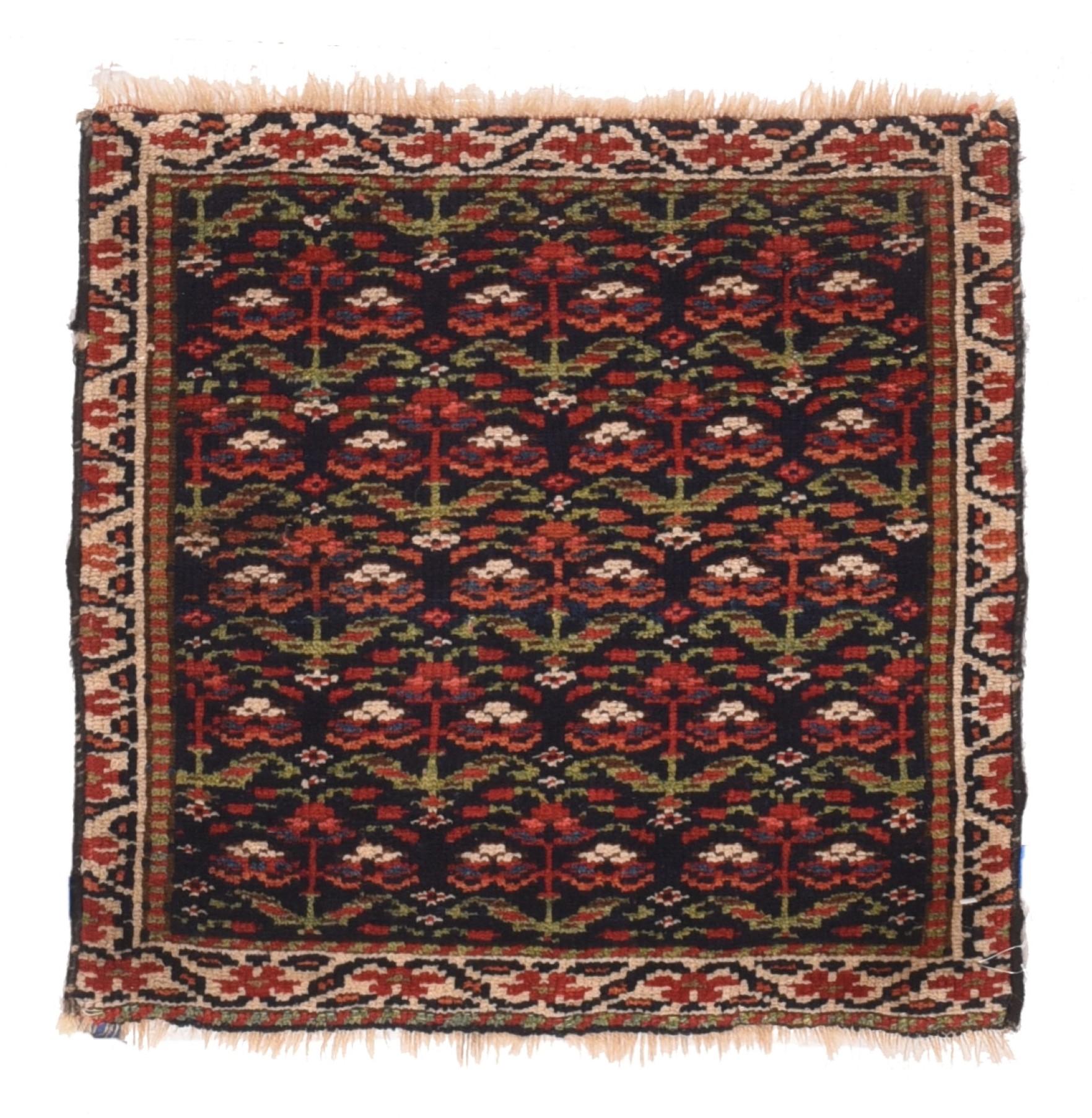 Early 20th Century Antique Khamseh Rug For Sale