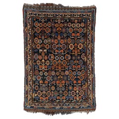 Antiker Khamseh-Teppich - Khamseh-Teppich aus dem 19. Jahrhundert, antiker Teppich