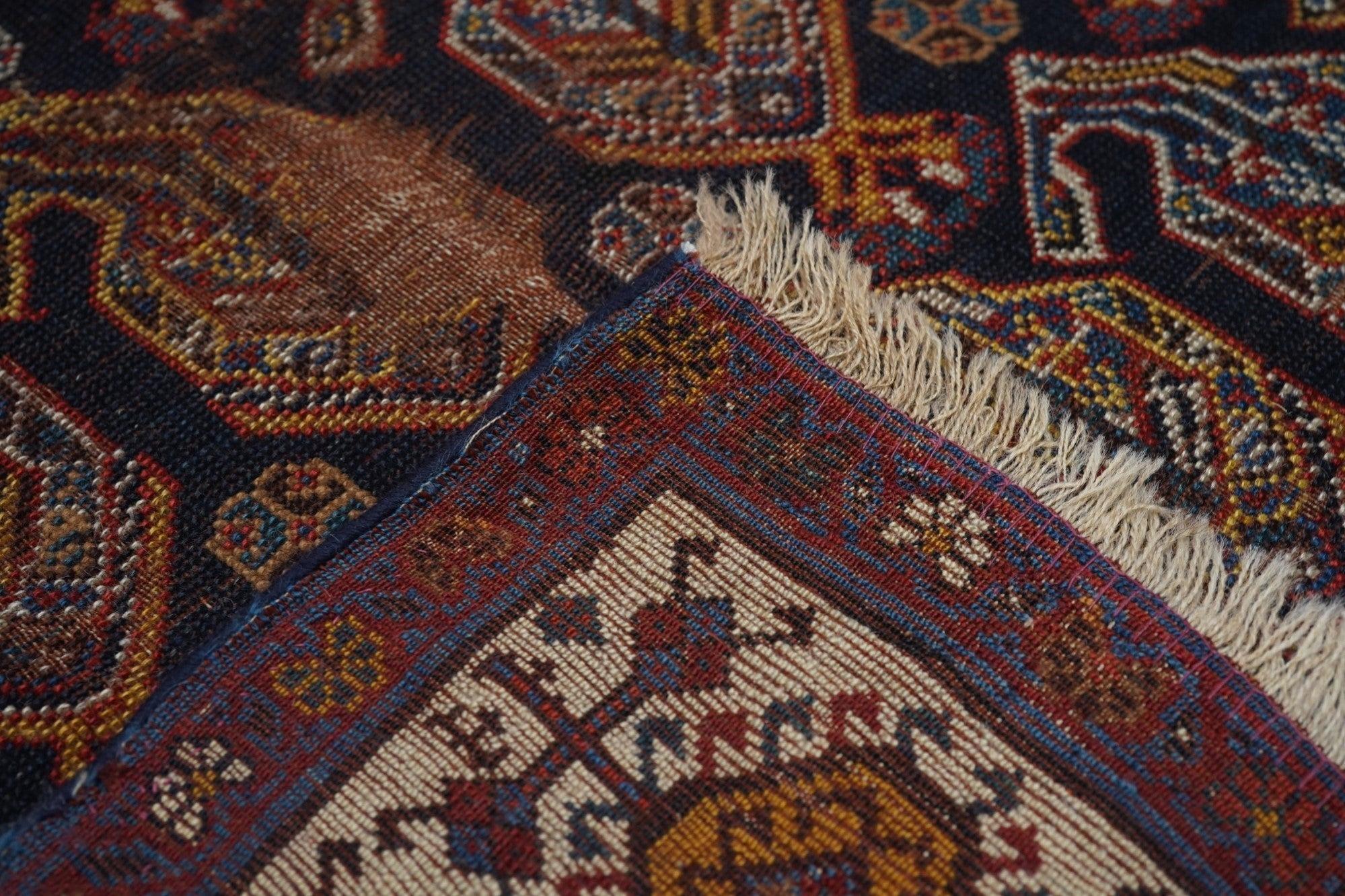 Antiker Khamseh-Teppich 5'9'' x 7'5'' im Angebot 2