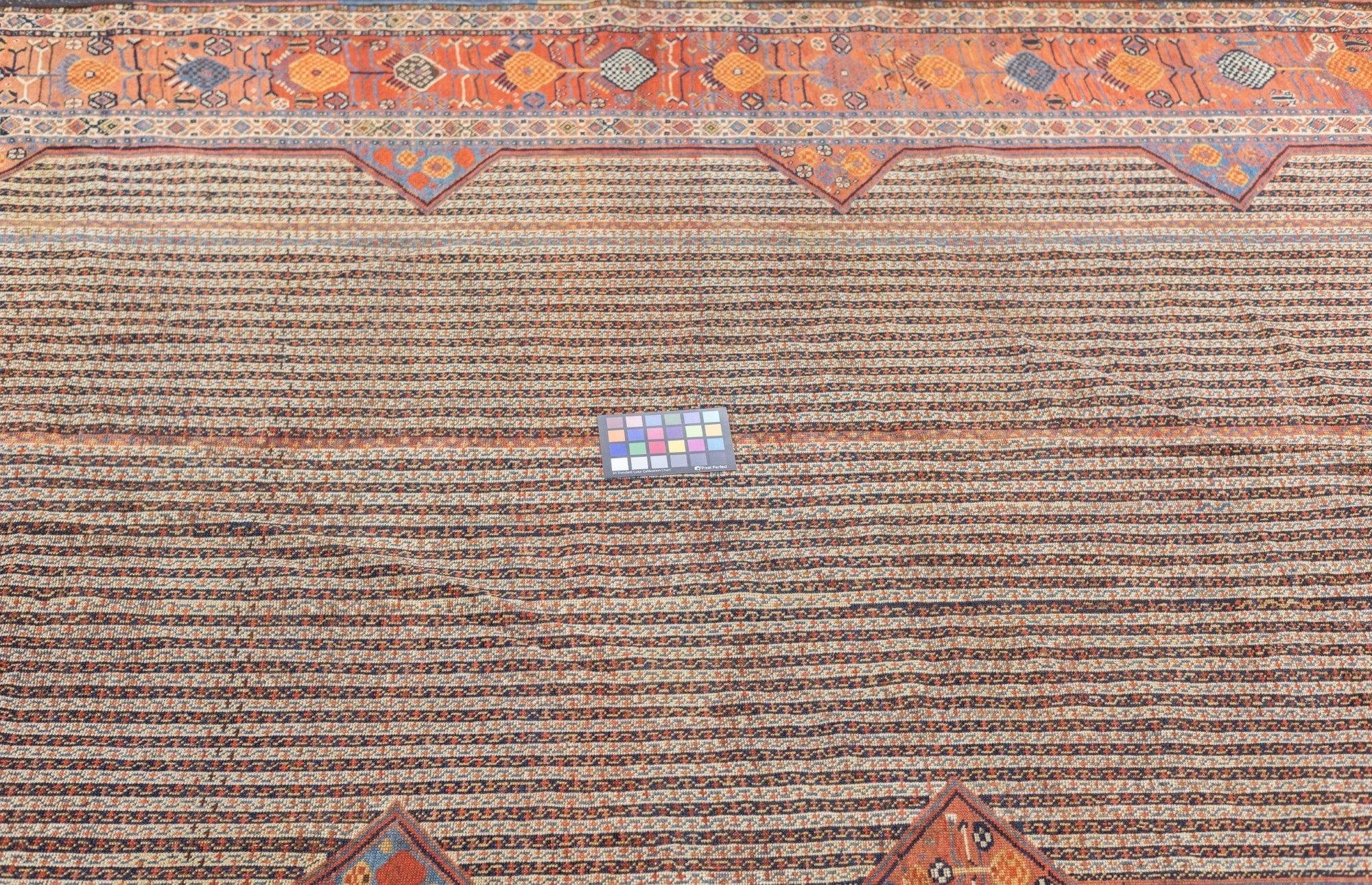 Tappeto antico Khamseh 6'4'' x 15'9'' in vendita 4