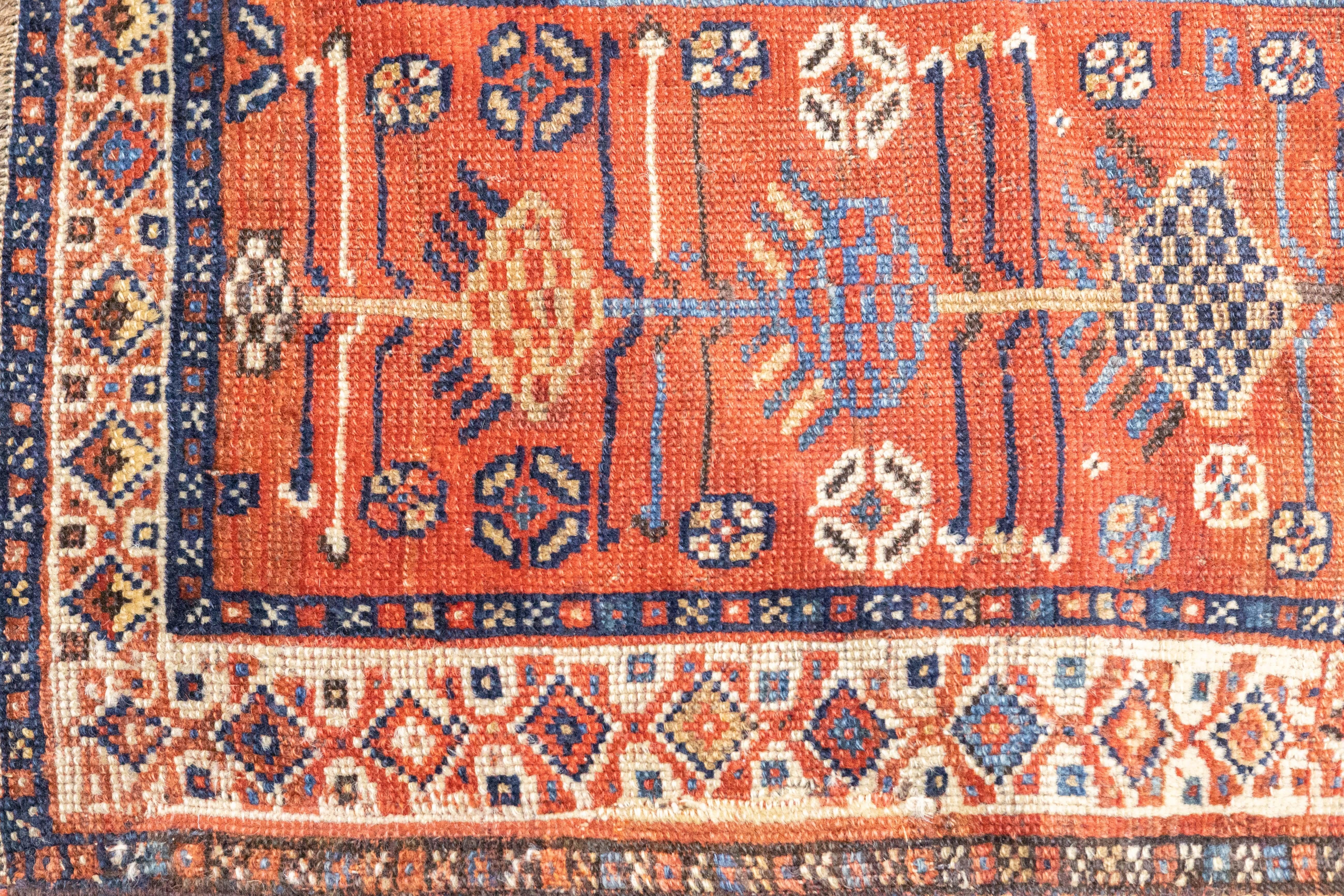 Tappeto antico Khamseh 6'4'' x 15'9'' in vendita 1