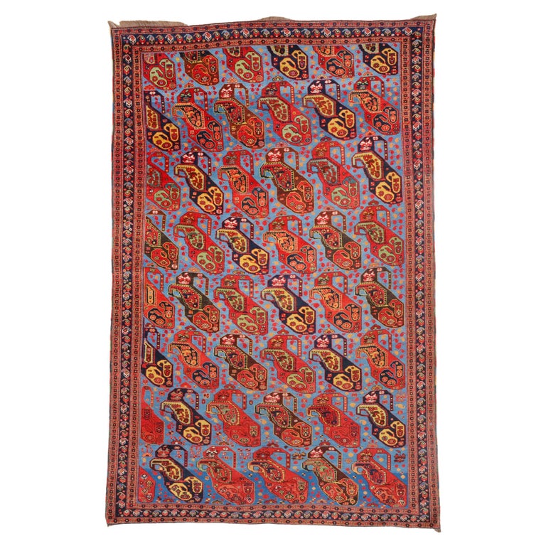 Antique Khamseh Rug For Sale at 1stDibs