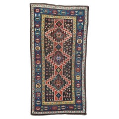Antiker Kharabagh-Teppich 3'6'' x 6'10''