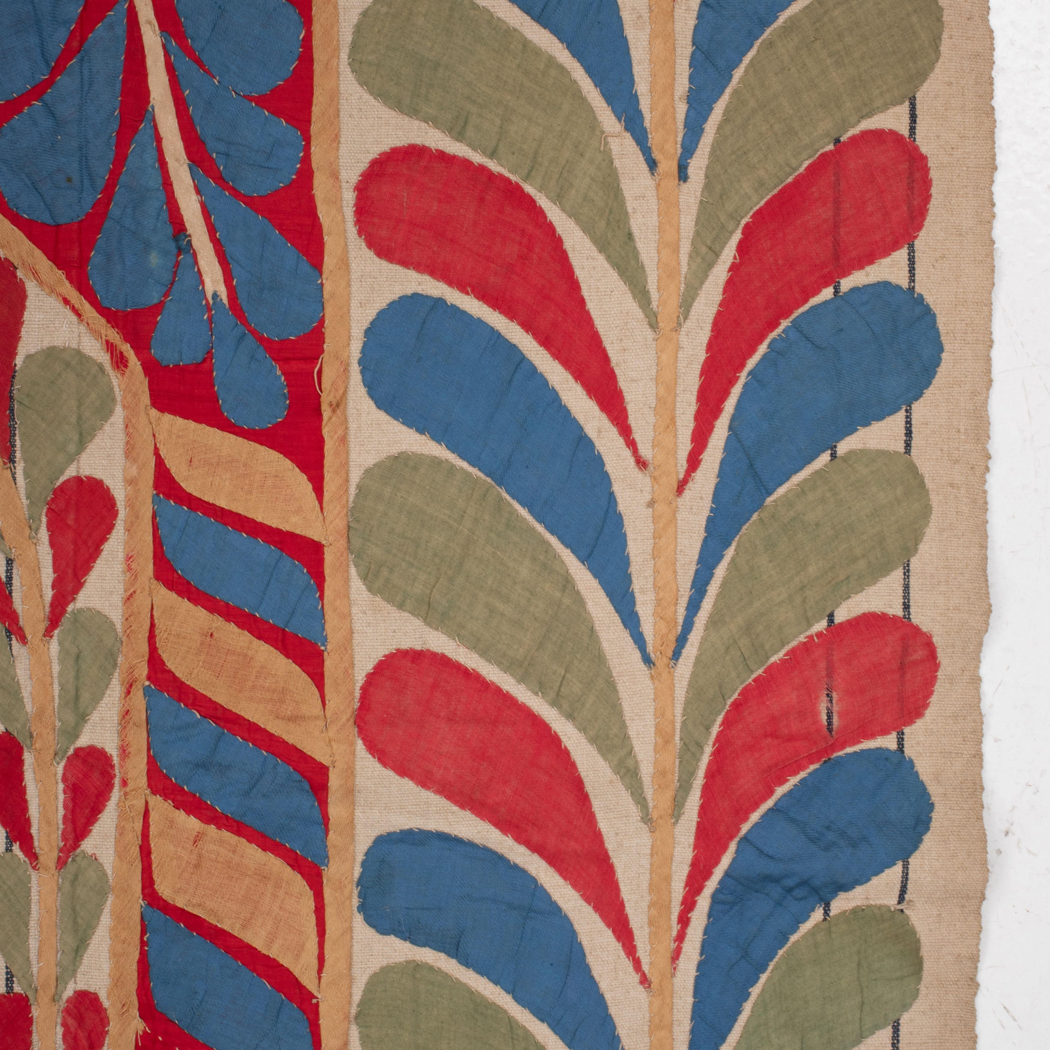Antique Khayamiya Tent Panel, Egypt 1900s 2
