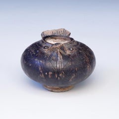 Antique Khmer Bird Shaped Ceramic Lime Pot