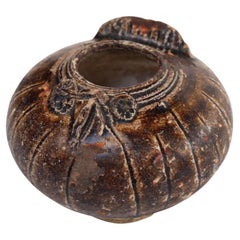 Antique Khmer Bird Shaped Ceramic Lime Pot