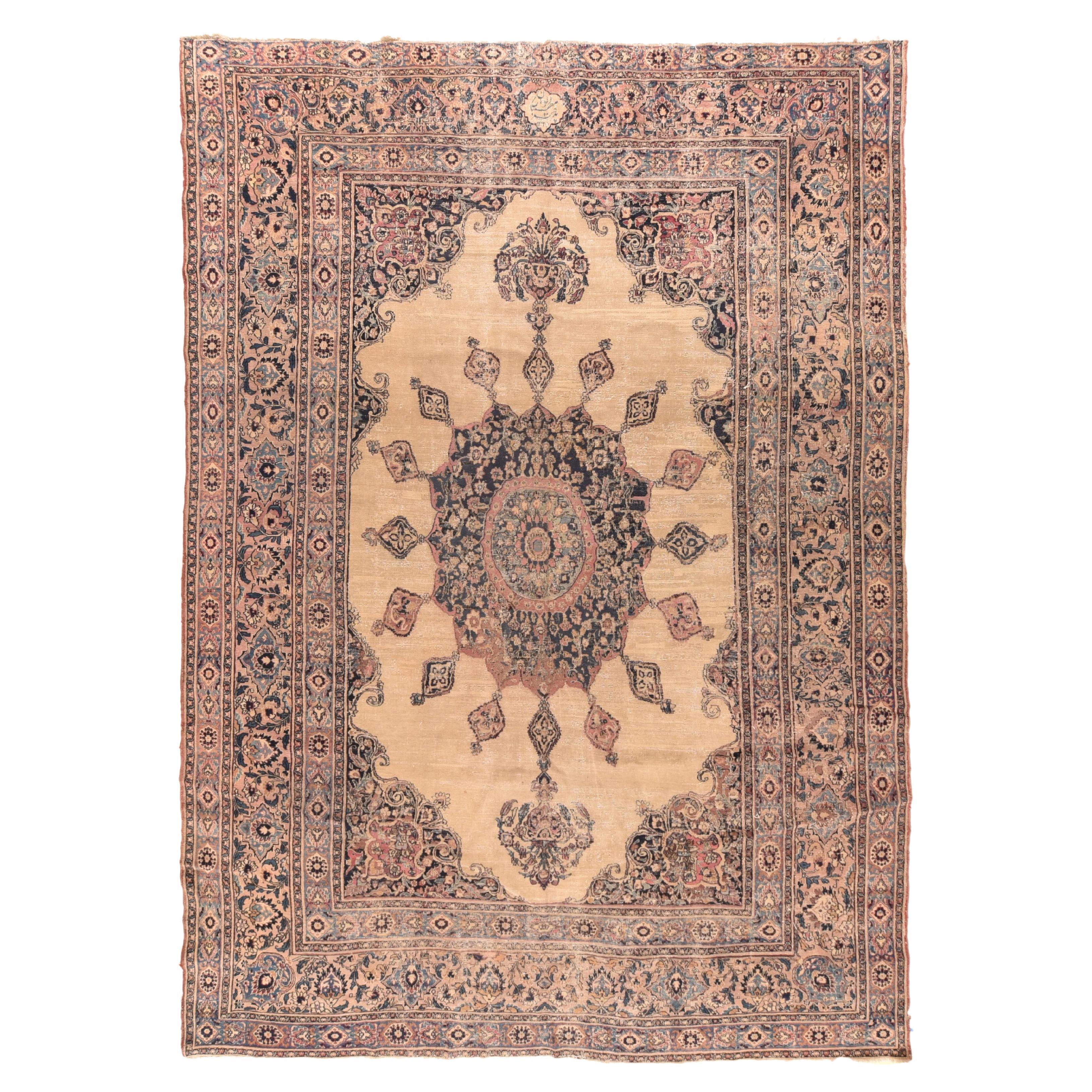 Antique Khorasan Rug For Sale