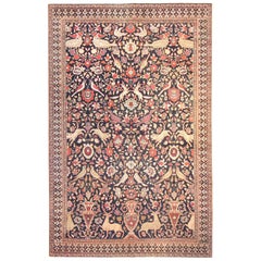 Nazmiyal Collection Antique Khorassan Persian Rug. Size: 5 ft 5 in x 8 ft 8 in