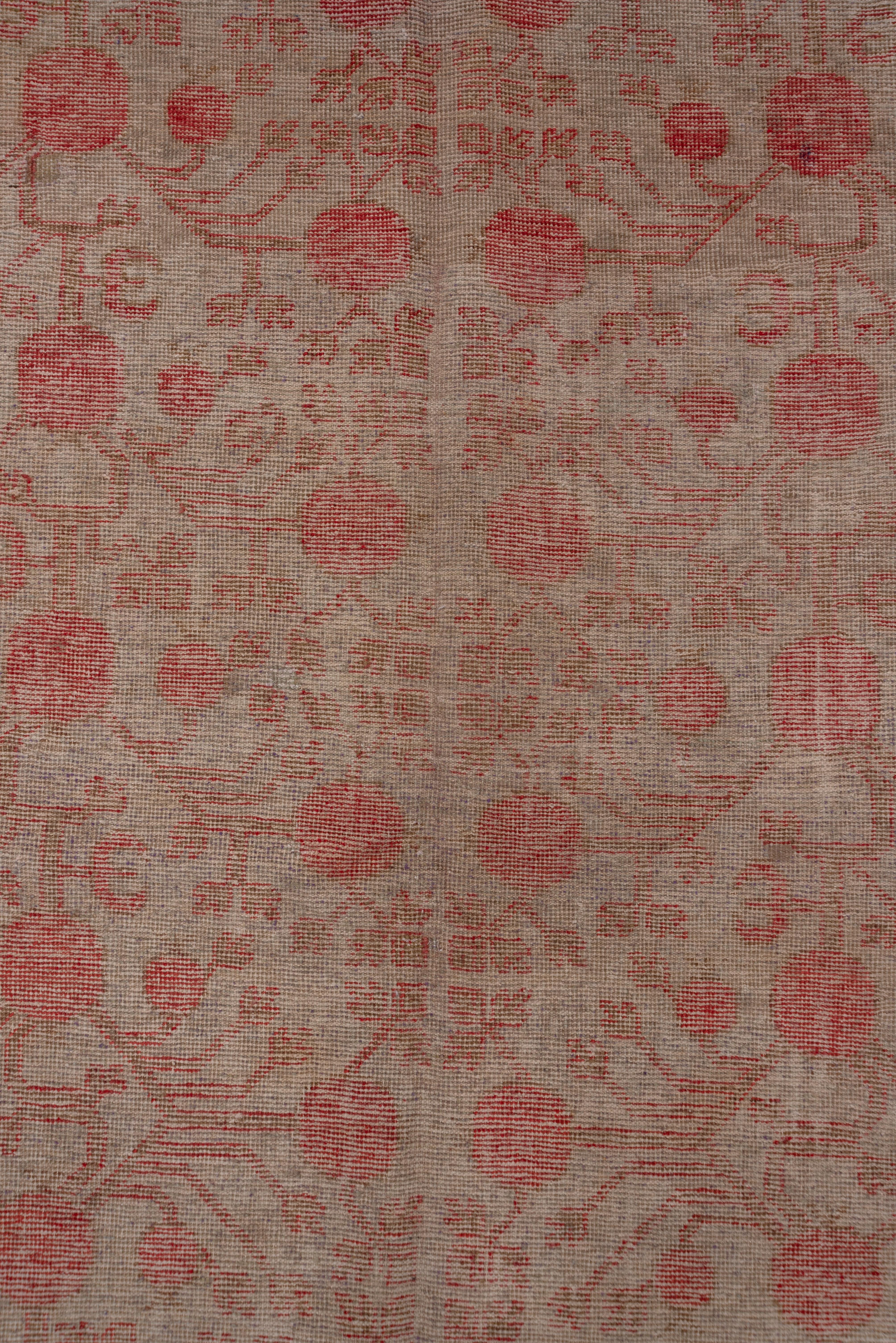 East Turkestani Antique Khotan Carpet, circa 1910s For Sale