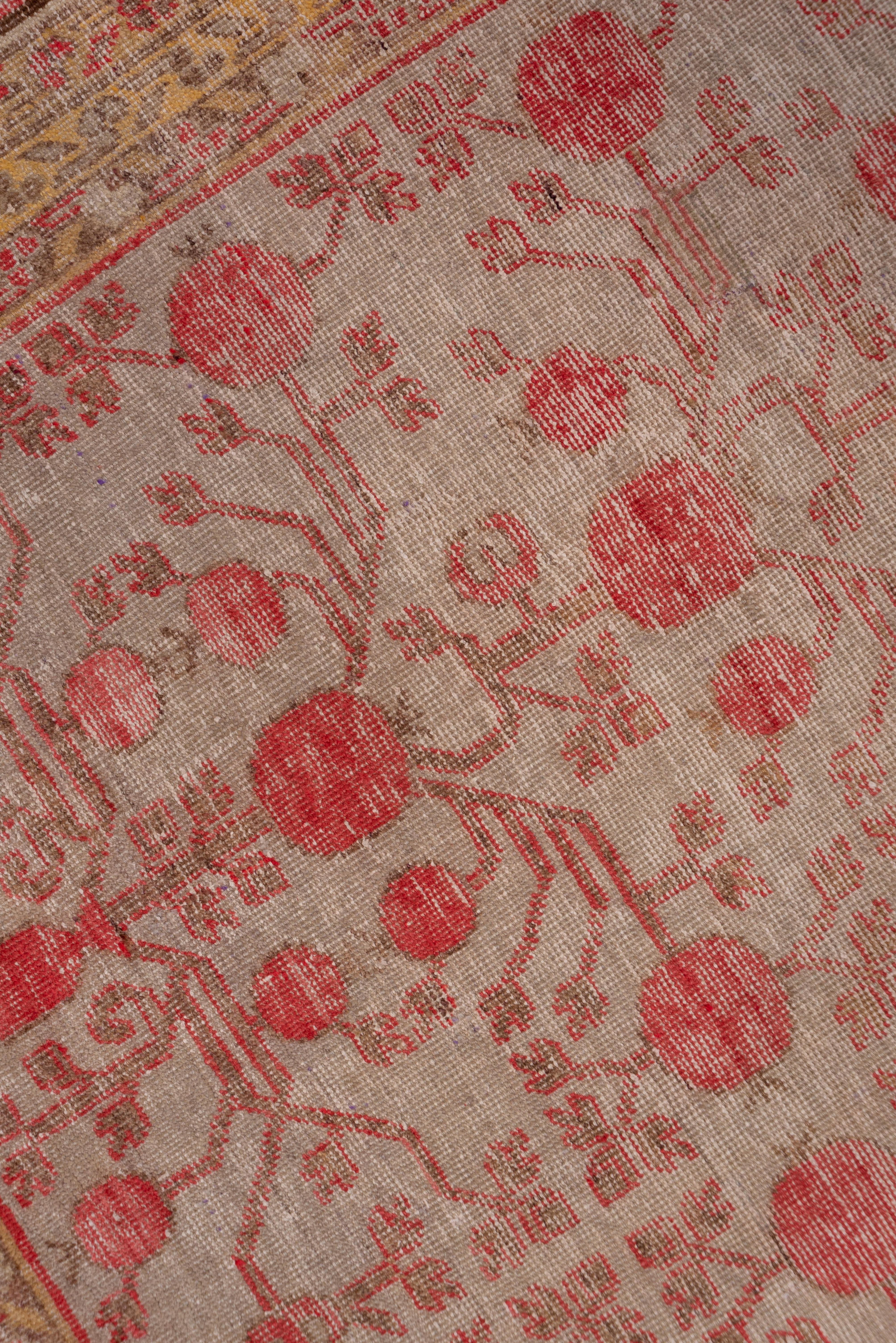 Hand-Knotted Antique Khotan Carpet, circa 1910s For Sale