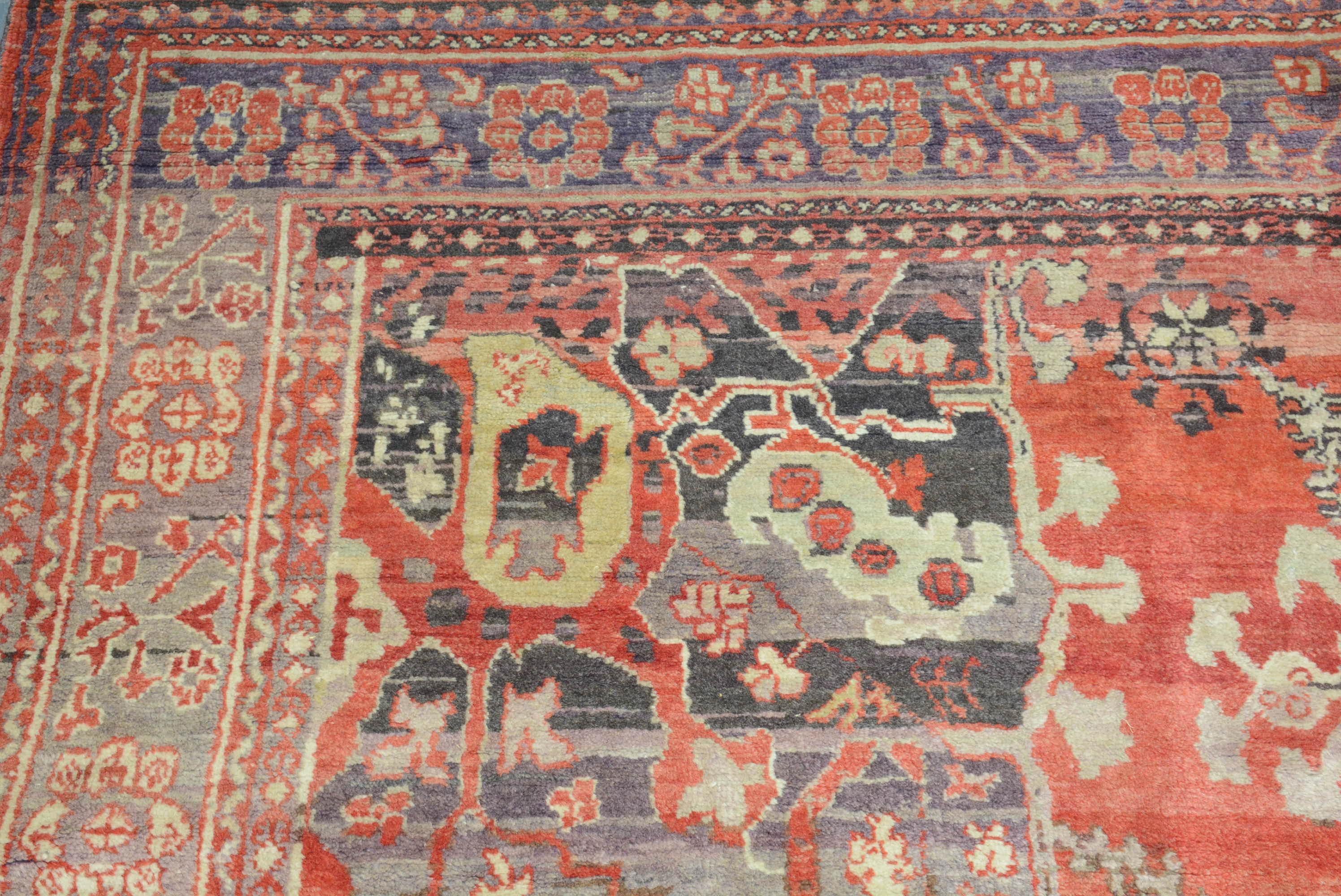 East Turkestani Antique Khotan Carpet For Sale