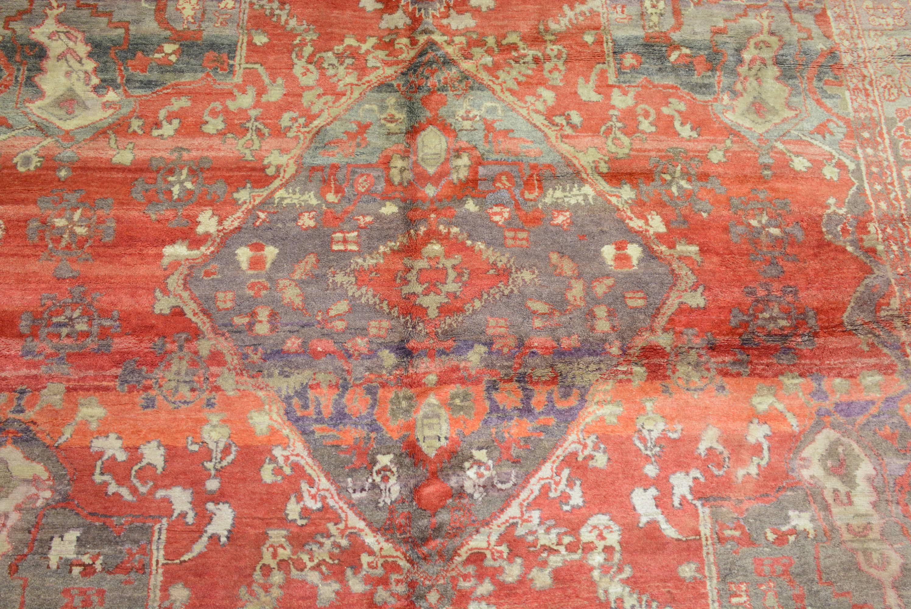 Wool Antique Khotan Carpet For Sale