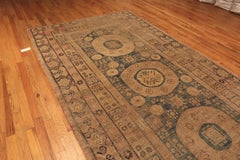 Antique Khotan East Turkestan Rug. 7 ft x 13 ft 5 in