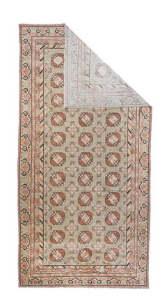 Antiker Khotan-Teppich 6'1'' x 12'4''